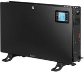 Ogrzewanie przenośne - Adler Camry Fan Heater with Remote Control CR 7739 Convection Heater 2000 W Number of power levels 3 750W/1250W/2000W Juodas - miniaturka - grafika 1