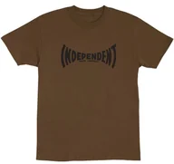 Koszulki męskie - t-shirt INDEPENDENT SPAN HEAVYWEIGHT Chocolate - miniaturka - grafika 1