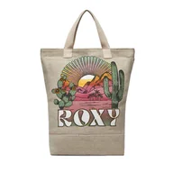 Plecaki - Plecak Roxy Drink The Wave ERJBP04876 Beżowy - miniaturka - grafika 1