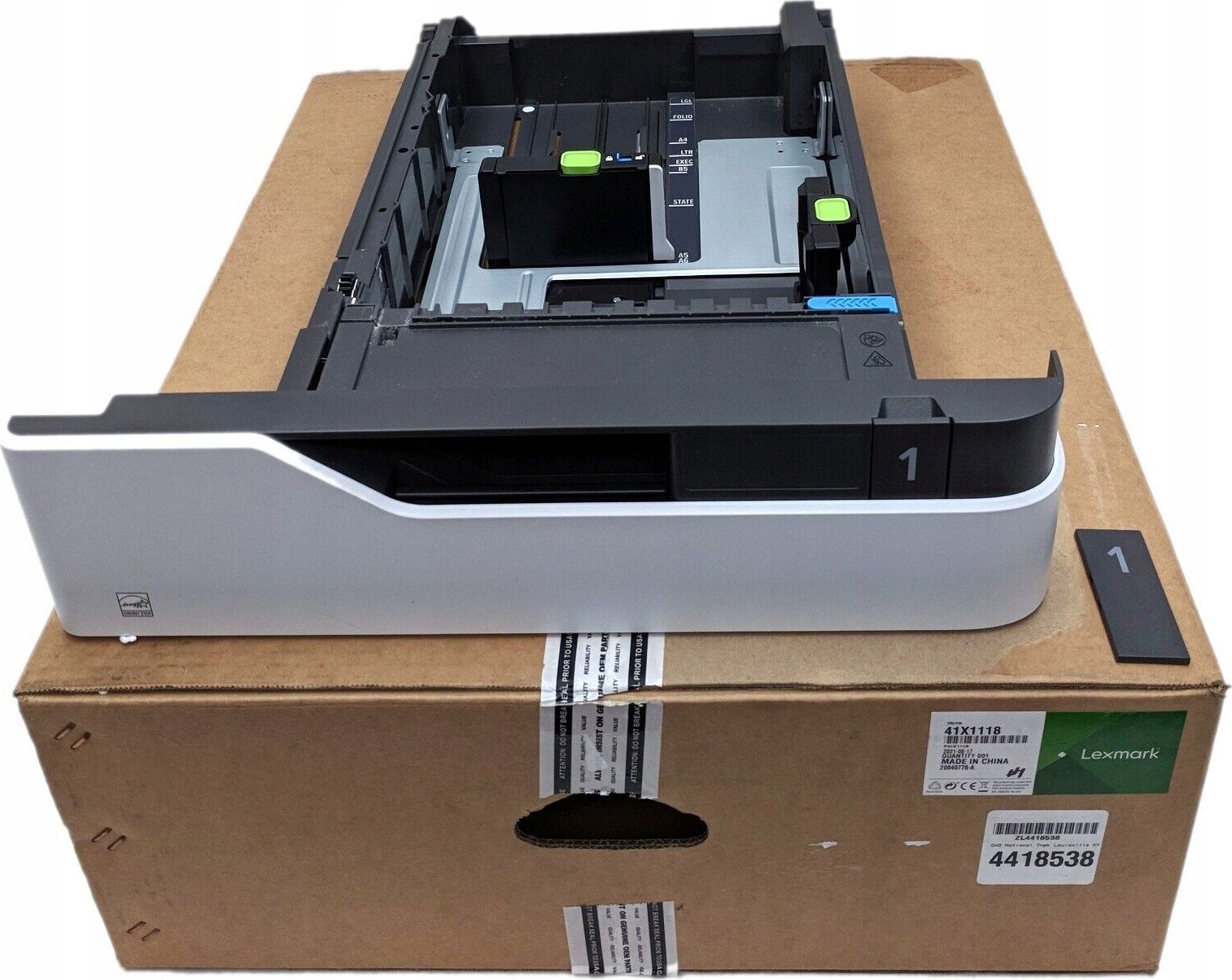 Lexmark Tray Insert Media Tray 41X1118