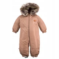 Kombinezony dla dzieci - Eevi 944928 Kombinezon zimowy C&B kaptur beż 74 - miniaturka - grafika 1
