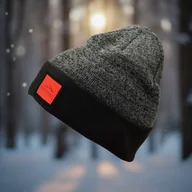 Czapki damskie - Męska Zimowa Czapka Czarny/Szary - L/XL Extreme ST-550A - miniaturka - grafika 1