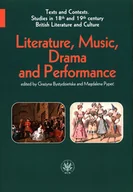 Książki o kulturze i sztuce - Literature Music Drama and Performance - miniaturka - grafika 1