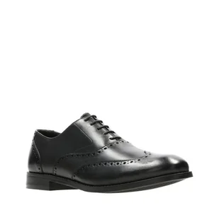 Edward Walk H [Black Leather] - rozmiar 45 - Półbuty męskie - miniaturka - grafika 1