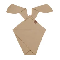 Chusty do noszenia dzieci - Pieluszka Dou Dou Bunny Z Organicznej Bio Bawełny Gots Cozy Muslin With Ears 2In1 Beige Hi Little One - miniaturka - grafika 1