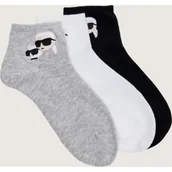 Skarpetki damskie - Karl Lagerfeld Skarpety 3-pack - miniaturka - grafika 1