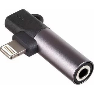 Akyga Adapter Lightning Lightning/Jack 3.5mm AK-AD-63 - Adaptery i przejściówki - miniaturka - grafika 1
