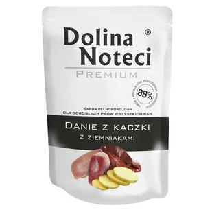 Dolina Noteci Danie z kaczki z ziemniakami 300g - Mokra karma dla psów - miniaturka - grafika 1