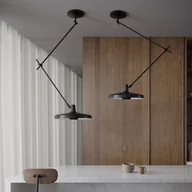 Lampy sufitowe - GRUPA Arigato sufitowa 1-pkt. 140cm Ø45cm czarna - miniaturka - grafika 1