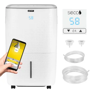 Osuszacz powietrza YOER Secco DE01W z pompą - Domowe osuszacze powietrza - miniaturka - grafika 1