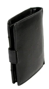 Portfel Męski Skórzany ANDREAS Skóra Licowa Mały Pionowy Z Zapięciem CZARNY RFID HK 5131B ML 9,5 x 11,5 x 2,5 [cm] - Portfele - miniaturka - grafika 3