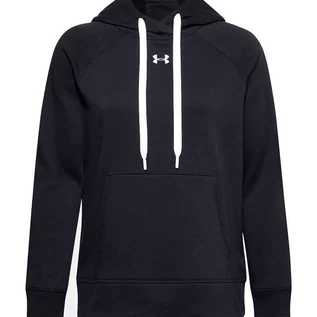 Bluzy damskie - Bluza Damska Under Armour Rival Fleece Hb Hoodie Czarna 1356317 001-Xl - grafika 1