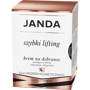 Janda Janda Szybki Lifting Krem na noc 50ml - Kremy do twarzy - miniaturka - grafika 1