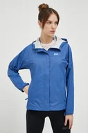 Kurtki damskie - Helly Hansen kurtka outdoorowa Loke kolor niebieski - miniaturka - grafika 1