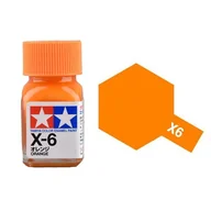 Akcesoria i części modelarskie - Tamiya Enamel 80006 X-6 Orange 10Ml - miniaturka - grafika 1