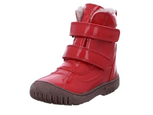 Bisgaard Buty dziecięce Ellis Tex Fashion Boot, uniseks, Red Patent, 33 EU