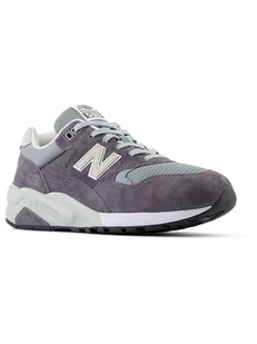 New Balance Skórzane sneakersy "580" w kolorze szarym - Trampki damskie - miniaturka - grafika 1