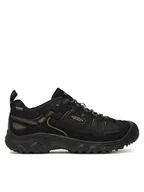Buty trekkingowe męskie - Keen Trekkingi Targhee Iv Wp 1029827 Czarny - miniaturka - grafika 1