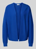 Swetry damskie - Kardigan o luźnym kroju z miękkiej bawełny - miniaturka - grafika 1