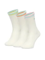 Skarpetki damskie - Roxy Skarpety długie CEO_BR_ROXY_2032_W_AW25 (3 PACK) Biały - miniaturka - grafika 1