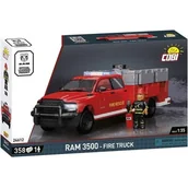 Klocki - Klocki plastikowe COBI RAM 3500 Fire Truck COBI-24612 - miniaturka - grafika 1