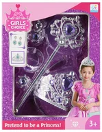 Biżuteria dla dzieci - MEGA CREATIVE, zestaw piękności biżuteria księżniczki - miniaturka - grafika 1