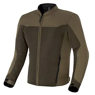 SHIMA OPENAIR męska kurtka motocyklowa - lekka, przewiewna, letnia kurtka miejska z protektorami CE pleców, łokci barków (Brązowa, 3XL) - Odzież motocyklowa - miniaturka - grafika 1