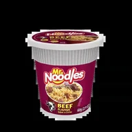Szybkie dania obiadowe - Makaron instant o smaku wołowiny Mr. Noodles Beef Cup Pran 60g - miniaturka - grafika 1