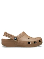 Buty dla chłopców - Crocs Klapki Toddler Classic Clog 206990 Brązowy - miniaturka - grafika 1