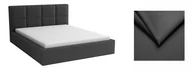 Łóżka - Łóżko Tapicerowane Z Materacem 180X200 - Alaska A37 - Grafit | Trinity 15 - miniaturka - grafika 1