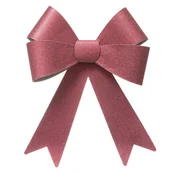 Ozdoby bożonarodzeniowe - Brokatowa Kokarda Ozdobna, 30 X 19 Cm - miniaturka - grafika 1