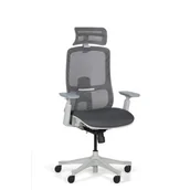 Fotele i krzesła biurowe - Krzesło biurowe JOHNNY, szare - miniaturka - grafika 1