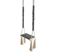 Leżaczki i huśtawki - Huśtawka WoodSwing Szary Ciemny - miniaturka - grafika 1