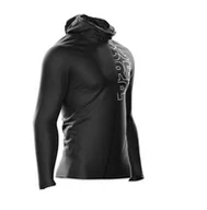 Kurtki i kamizelki sportowe męskie - Compressport Compressport Hurricane Waterproof 10/10 Kurtka, czarny XL 2022 Kurtki do biegania AM00009B_990_0XL - miniaturka - grafika 1