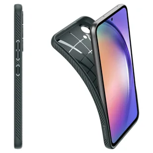Etui na telefon Spigen Liquid Air obudowa pancerne do Samsung Galaxy A54 5G Abyss Green + Szkło - Etui i futerały do telefonów - miniaturka - grafika 11