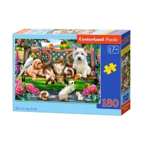 Puzzle Pets in the Park 180 - Puzzle - miniaturka - grafika 1