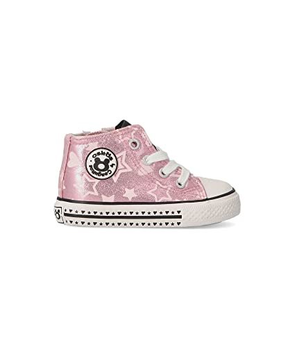 Conguitos Rose (Metalizalized Estrellas Pink), Trampki dziecięce, Różowy, 21 EU
