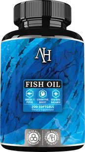 APOLLO'S HEGEMONY FISH OIL + VITAMIN E 200 KAPSUŁEK - Suplementy naturalne - miniaturka - grafika 1