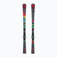 Narty - Narty zjazdowe Rossignol HERO ELITE ST TI LTD K + SPX14 czarno-czerwone RRLPH06 167 cm - miniaturka - grafika 1