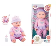 Lalki dla dziewczynek - Lalka 12" Pije, Sika, Wydaje Odgłosy - miniaturka - grafika 1