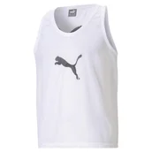 Koszulki męskie - Tank top męski Puma Bib biały 65725104-L - miniaturka - grafika 1