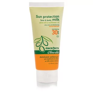 MACROVITA Nawilżające mleczko do twarzy i ciała z filtrem SPF30 i bio-składnikami 150ml - Balsamy i kremy do opalania - miniaturka - grafika 1