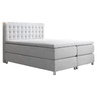 Łóżka - Łóżko kontynentalne 180x200 PRIMO / materac + topper - miniaturka - grafika 1