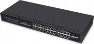 Switche - Switch InLine InLine® Gigabit Network Switch 24-Port, 1Gb/s, 19" 1U, metal, fanless 32324O - miniaturka - grafika 1