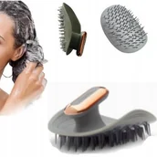 Masażery - Masażer Do Głowy Wibracyjny Szczoteczka Masująca Włosów Masek Wcierek USB - miniaturka - grafika 1