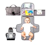 Przewijaki - Przenośny Składany Przewijak Dziecięcy, Organizer - miniaturka - grafika 1