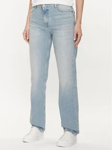 Mustang Jeansy Brooke 1013427 Niebieski Straight Fit - Spodnie damskie - miniaturka - grafika 1