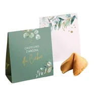 Przekąski dla dzieci - CIASTECZKA z wróżbą w opakowaniu Gałązka Eukaliptusa 12szt - miniaturka - grafika 1