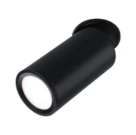 Oprawy, klosze i abażury - Downlight podtynkowy nastawny TURNAL DIM LED 6W 2700K - czarny mat - miniaturka - grafika 1