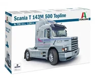 Modele do sklejania - Model plastikowy Scania T 143M 500 Topline 1/24 Italeri - miniaturka - grafika 1